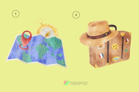 Test de Personalidad: ¿Mapa o maleta? Elige uno y descubre si eres alguien aventurero cuando viajas