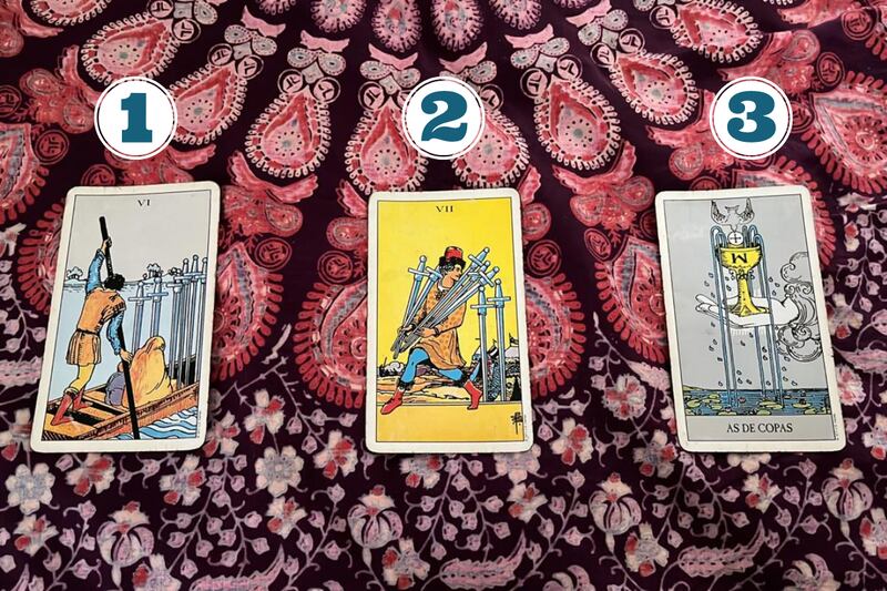 Cartas del Tarot reveladas.