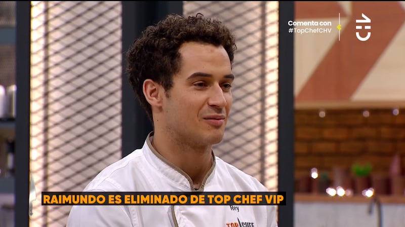 Raimundo Alcalde es el nuevo eliminado de Top Chef VIP Chile.