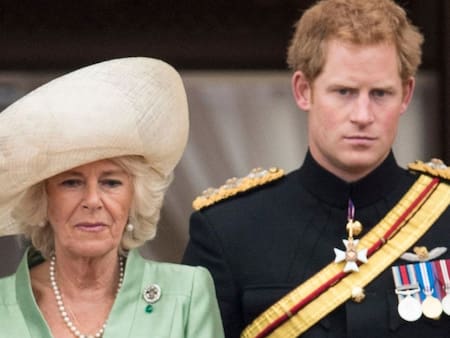 Aseguran que el príncipe Harry evitó a la reina Camilla en su visita al rey Carlos III