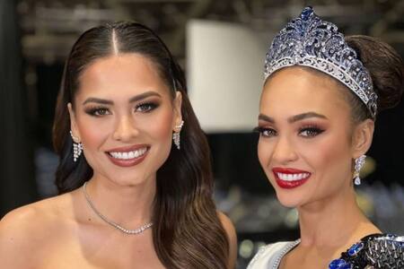 Andrea Meza felicita a R'Bonney Nola Gabriel tras ganar Miss Universo: "¡Bienvenida a la hermandad!"