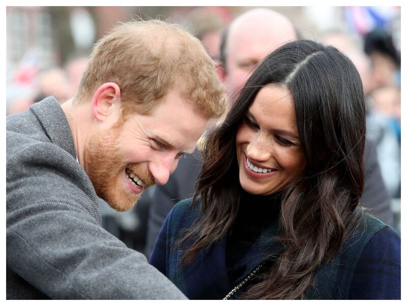 Príncipe Harry y Meghan Markle.