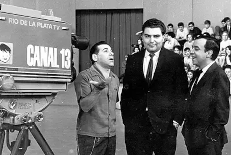 Don Francisco en el antiguo "Sábado Gigante"