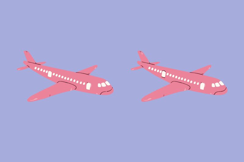 Ilustración de aviones.